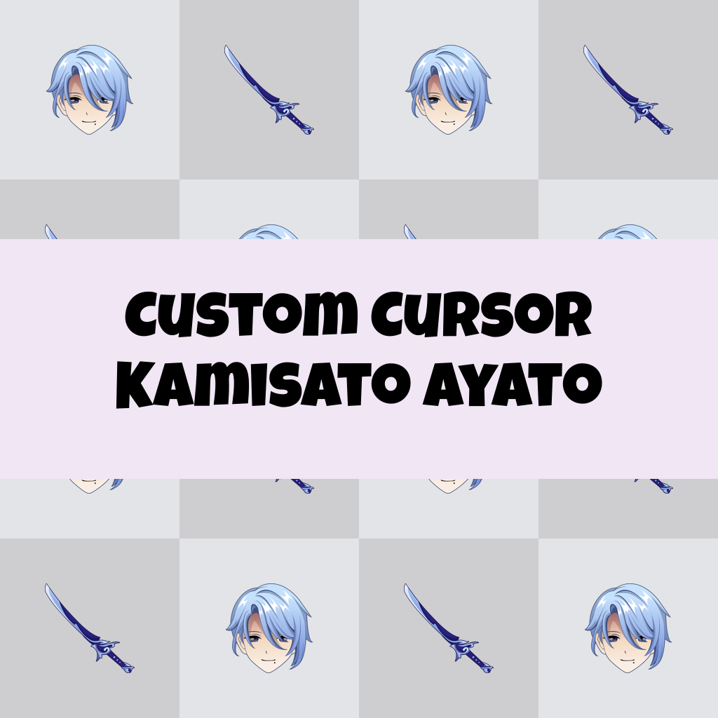 Custom Cursor Kamisato Ayato